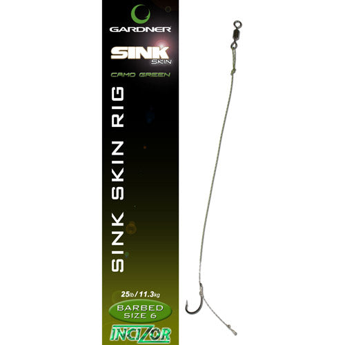 Gardner Sink Skin Carp RiGardner Sink Skin Carp Fishing Rigs | Hand ...