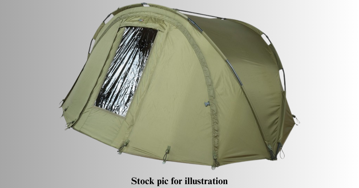 Chub RS Plus Bivvy - 1-Man Carp Fishing Shelter - Very Good Condition - Lightweight
