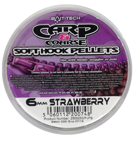 Bait-Tech Soft Hookers - Soft Hookbait Pellets - 6mm 90ml