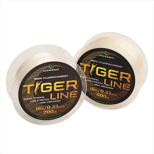 Tiger Line Premium Carp Fishing Fluorocarbon Mainline and Hooklink