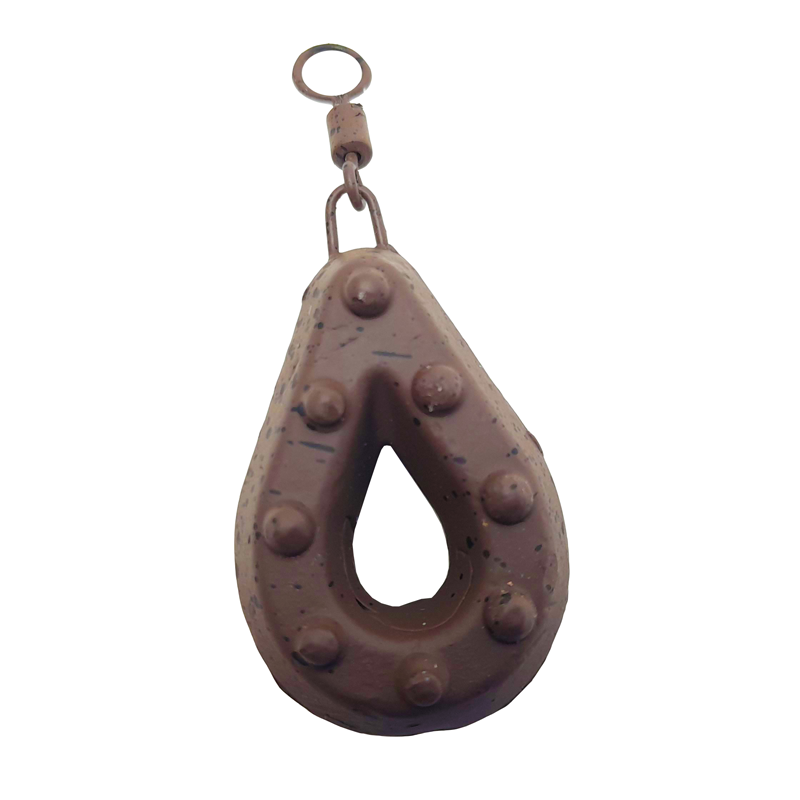 Carp Lead Range - Gripper, Flat and Distance Swivel Pear Leads