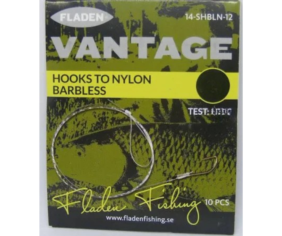 Fladen Coarse / Match Fishing Hooks To Nylon - Barbed & Barbless