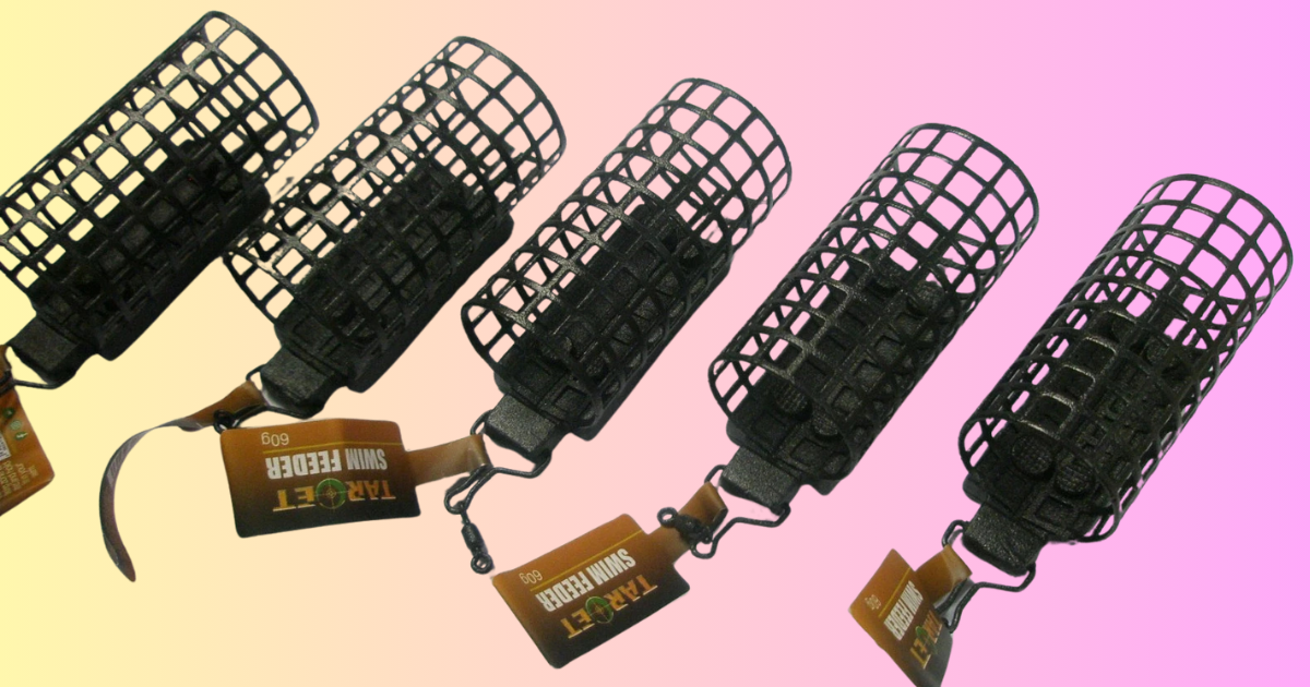 Target Cage Swim Feeders Swivel River Stillwater Coarse Fishing Feeder All Sizes