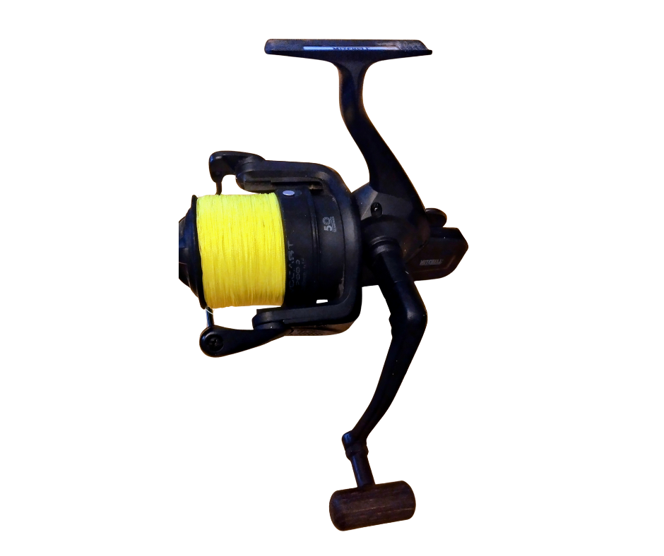 Mitchell Avocast 7000 Black Big Pit Carp Reel | Spod / Marker | + 2 Spare Spools & Braid