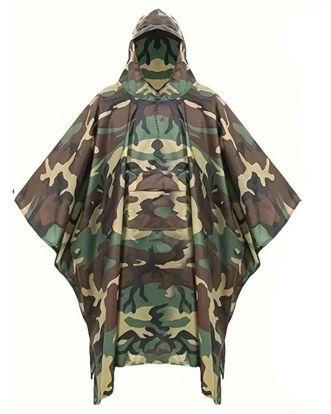 Angler's Camp Poncho - Super Size Rain Suit for Maximum Allround Protection