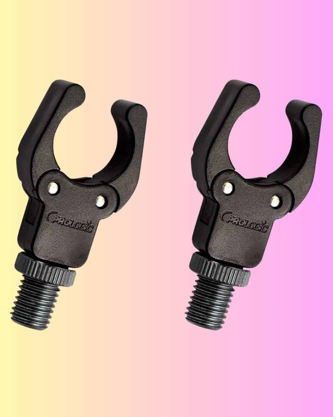 2x Prologic Butt Klinger Rod Rests - Spring Loaded Carp Fishing Butt Grips (Pair)