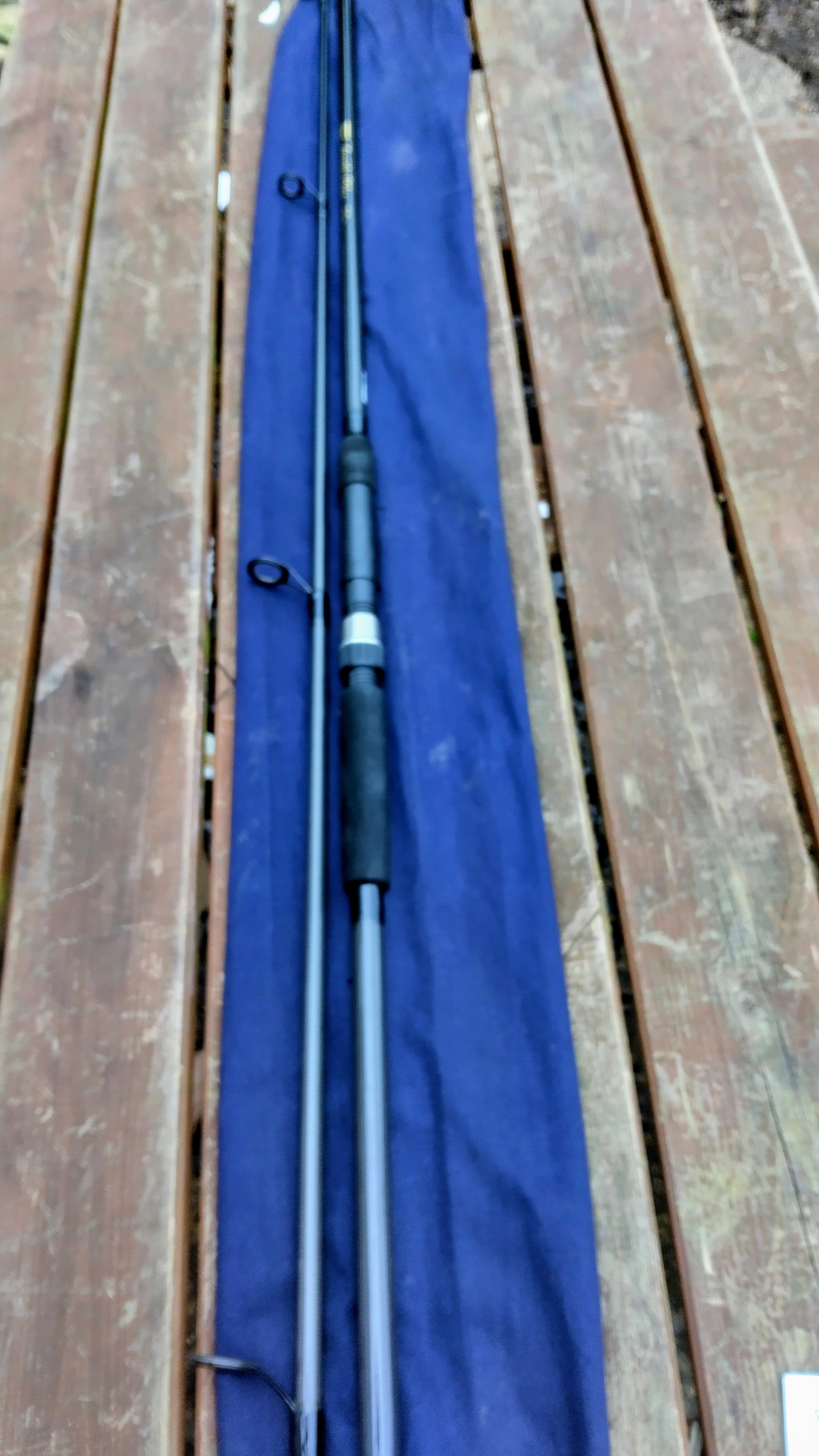 Shakespeare Zenith 12ft Pike Rod 2.5lb TC Deadbait Fishing Rod Classic Condition