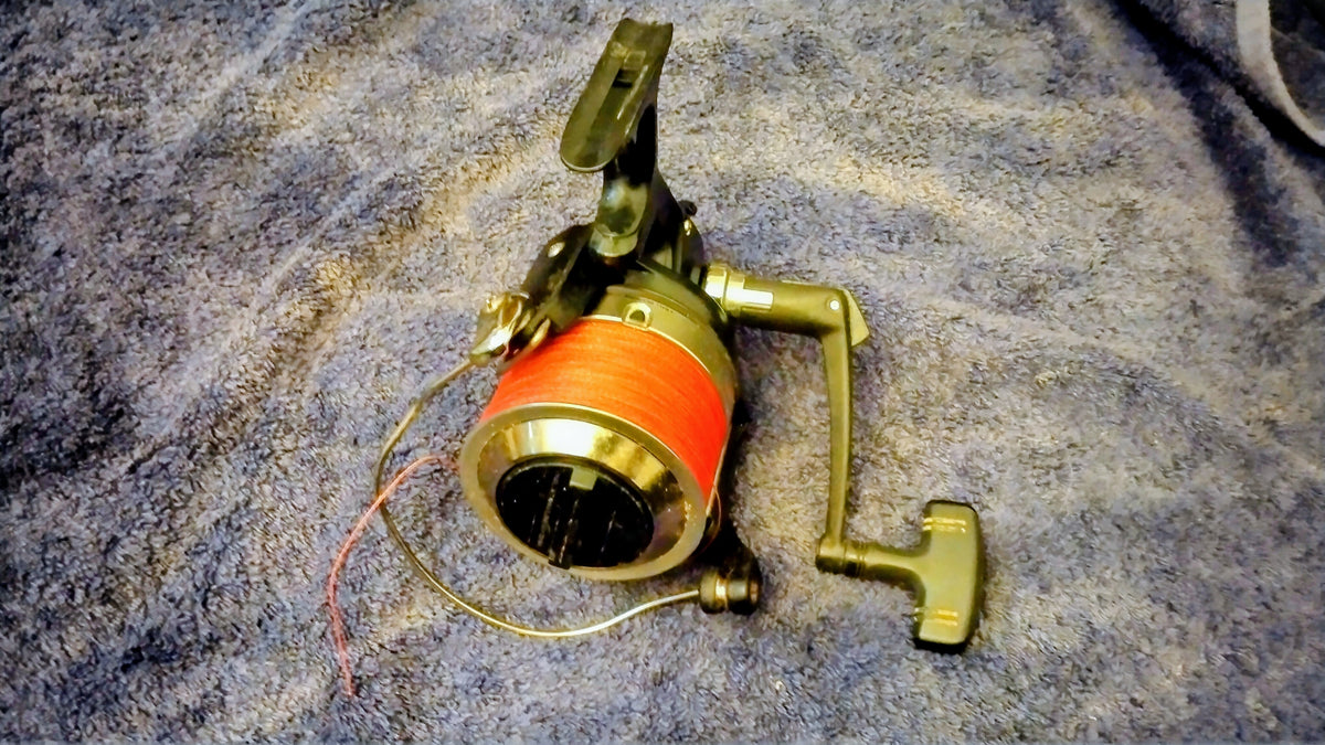 Daiwa Emblem Spod Big Pit Reel + Braid Line - Used Carp Fishing Spod / Marker