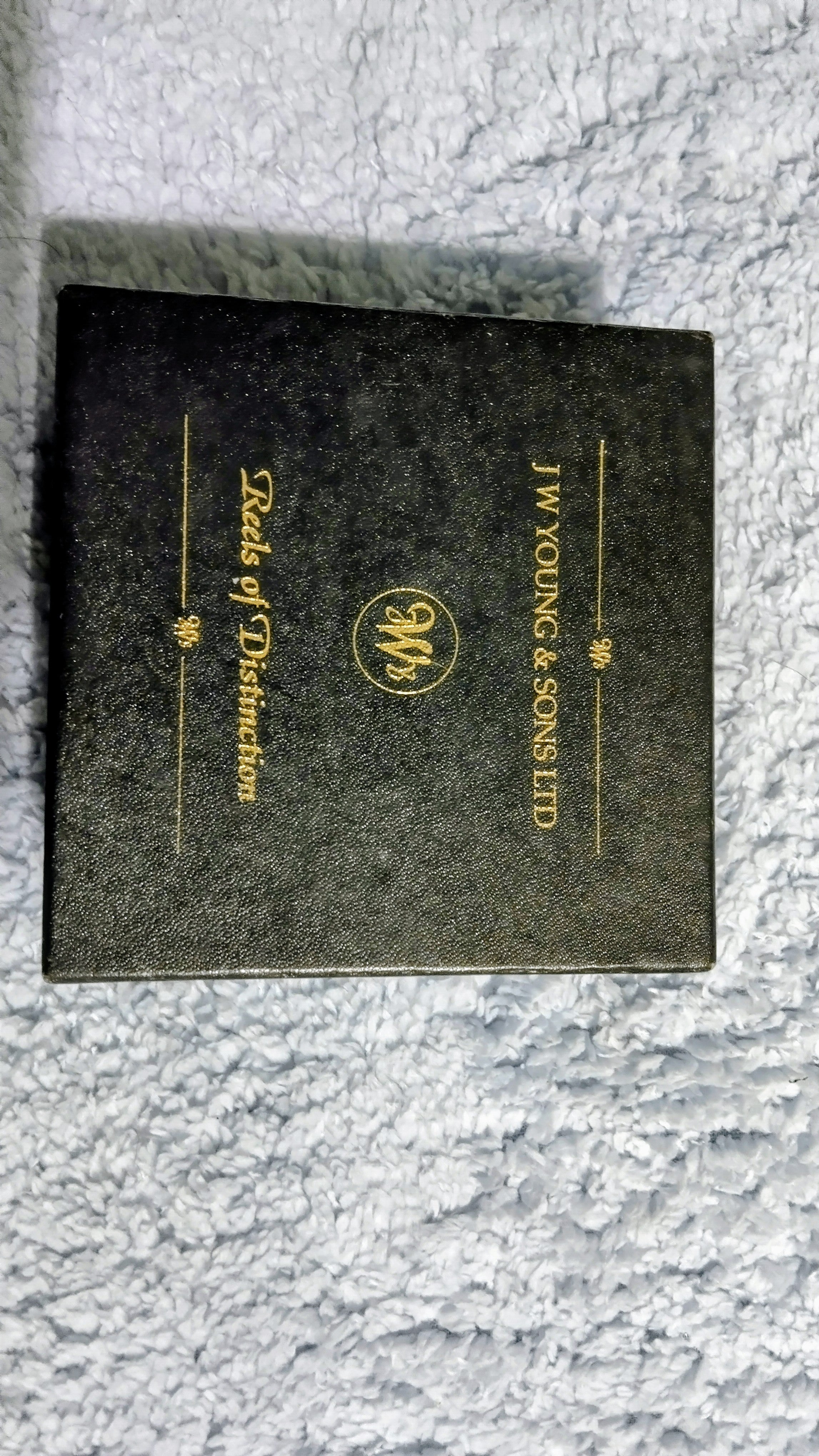 J W Young Purist II 2041 CL Centrepin Reel - As New - Bronze 4.5" Fishing Reel