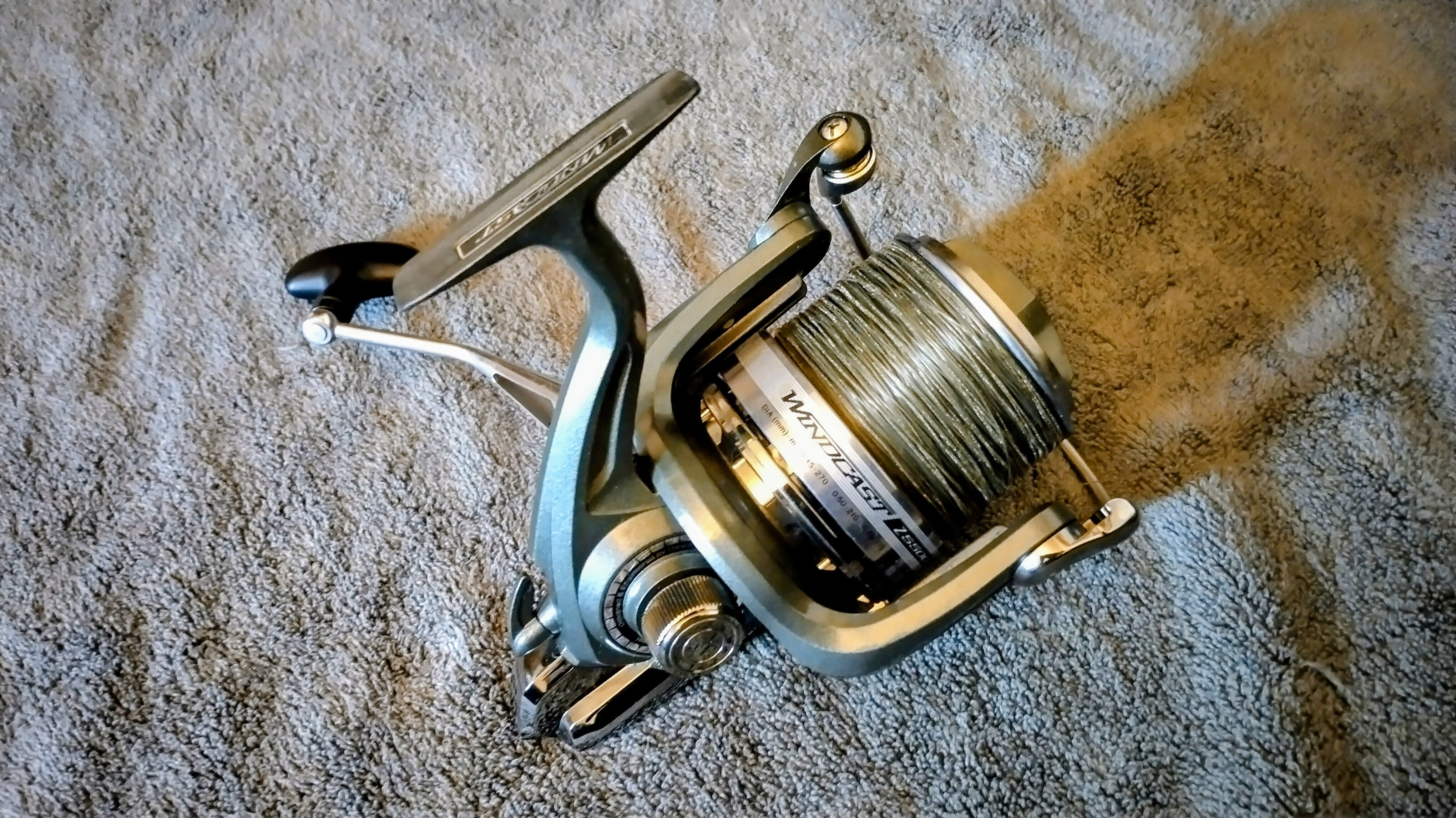Daiwa Windcast Z5500 Big Pit Reel + Spare Spool - Excellent Condition