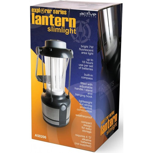 Active Products Explorer Lantern Portable Bivvy Light 7W Fluorescent Work Lamp