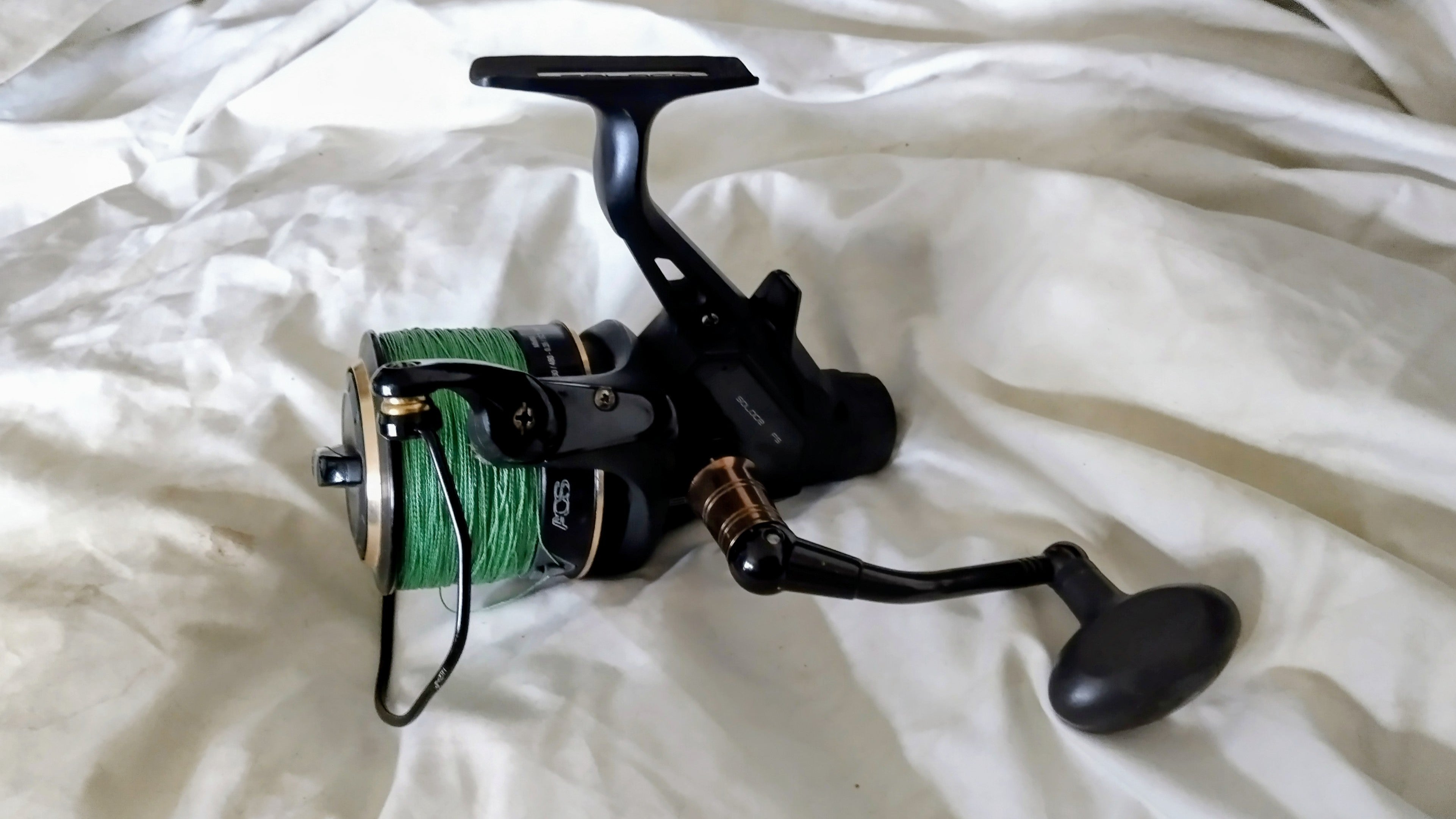 Wychwood Solace 65FS Runner Reel Loaded with 30lb Braid