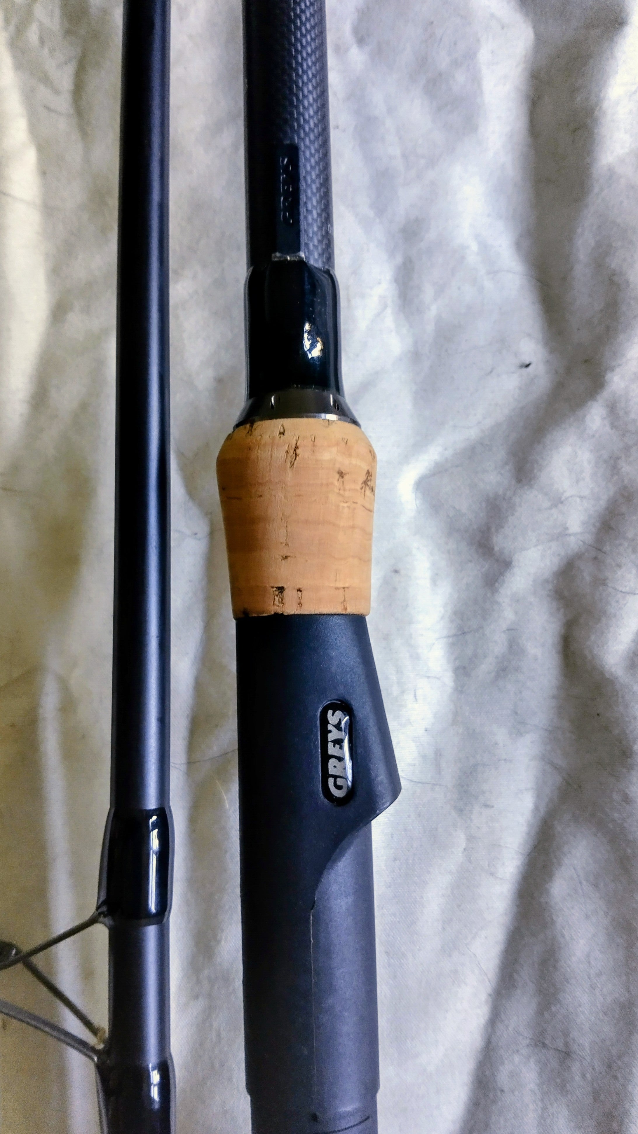 Greys 12ft 2.5lb Carp Stalker Surface Fishing Rod Cork Handle Controller Floater
