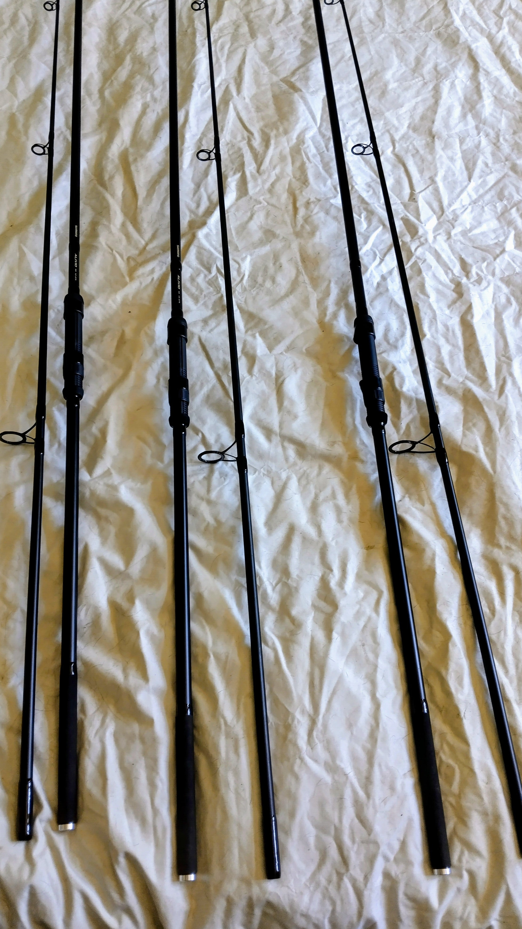 Shimano Alivio 12ft 2.75lb Carp / Specimen Rods Set of 3 - Classic Allrounders