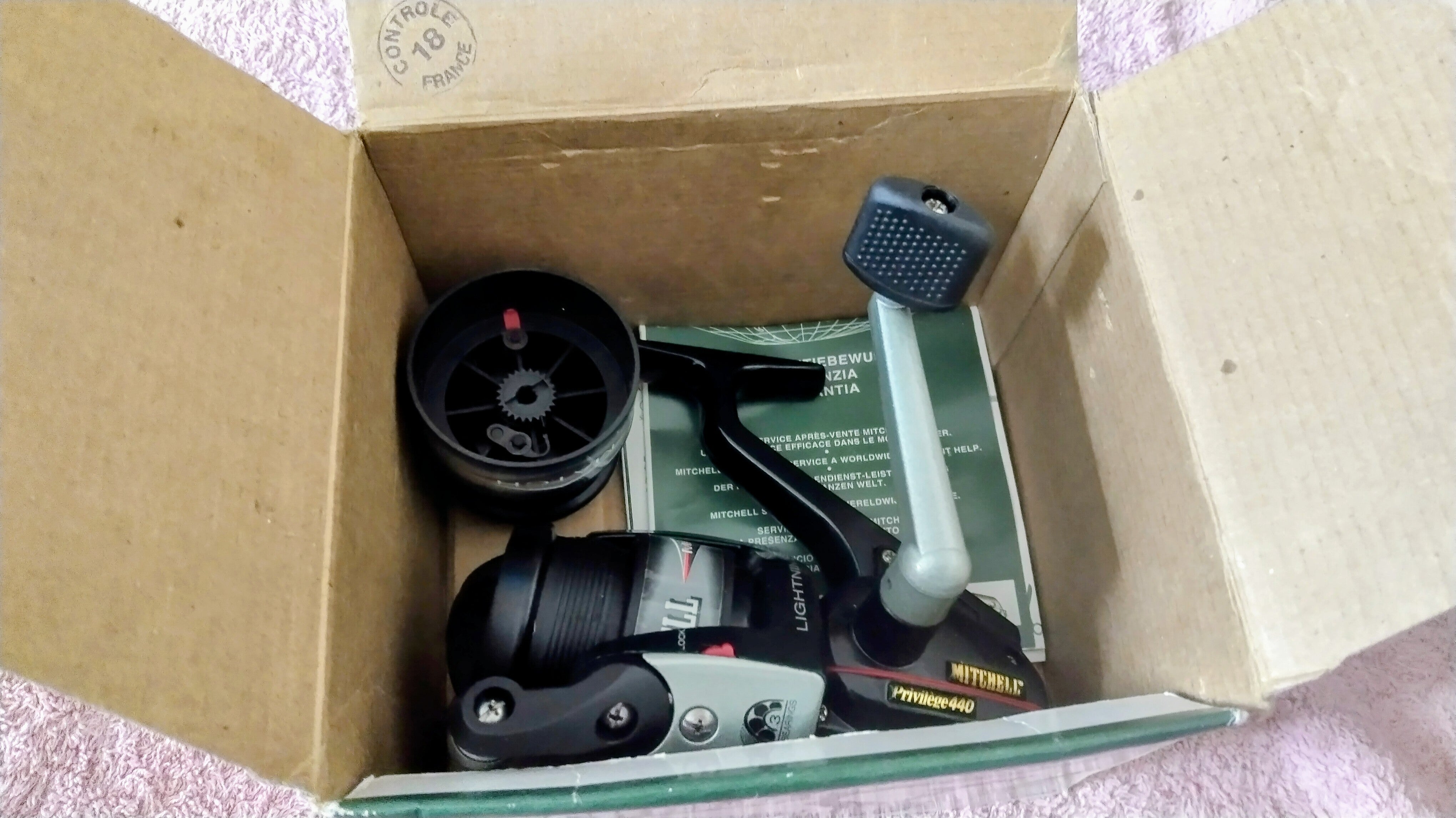 Mitchell Match Privilege 440 Float Fishing Reel - Boxed with Manuals - Immaculate