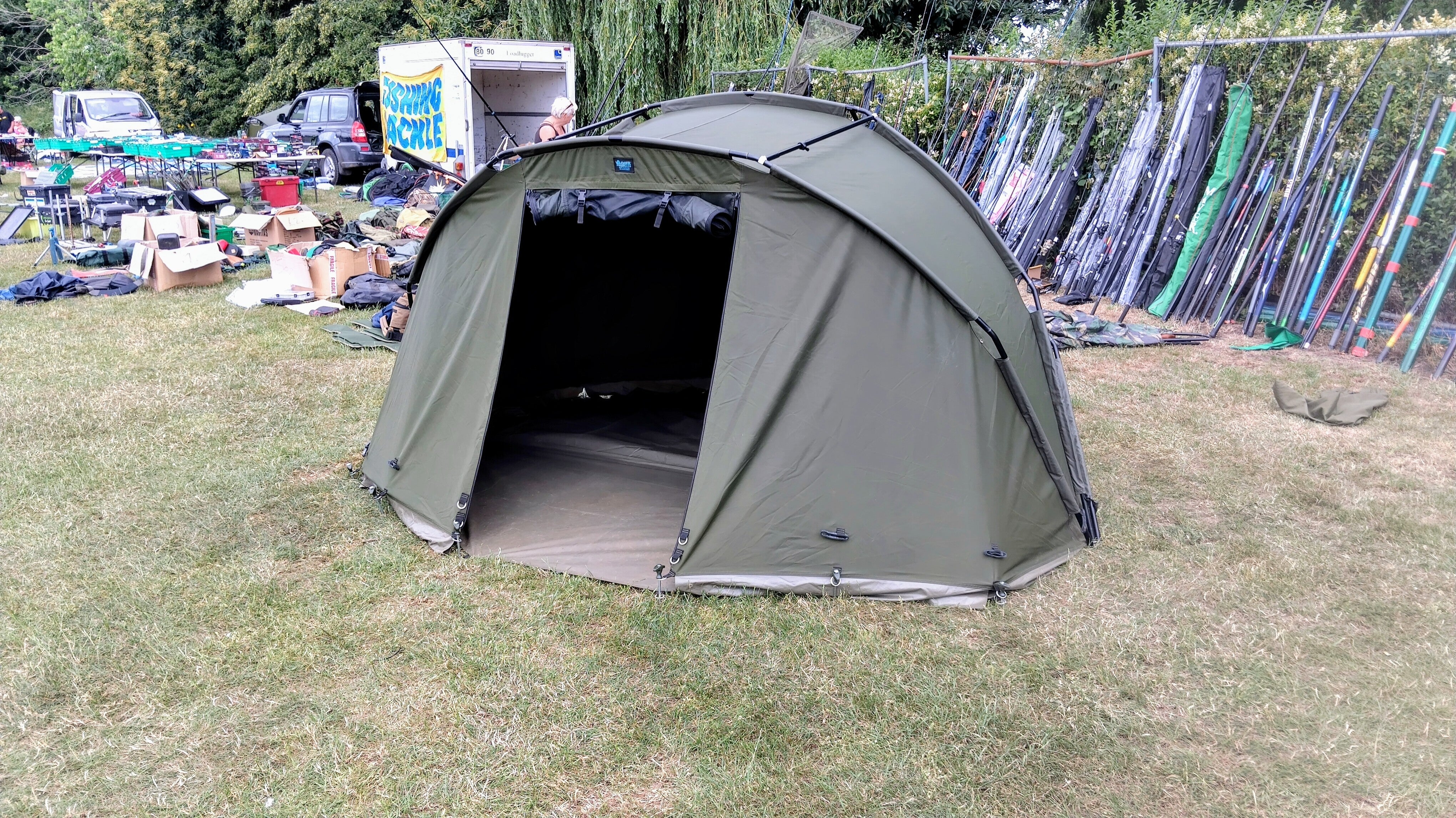 Aqua Armadillo 2 Man Bivvy Camo Overwrap Groundsheet Bags Carp Fishing Tackle