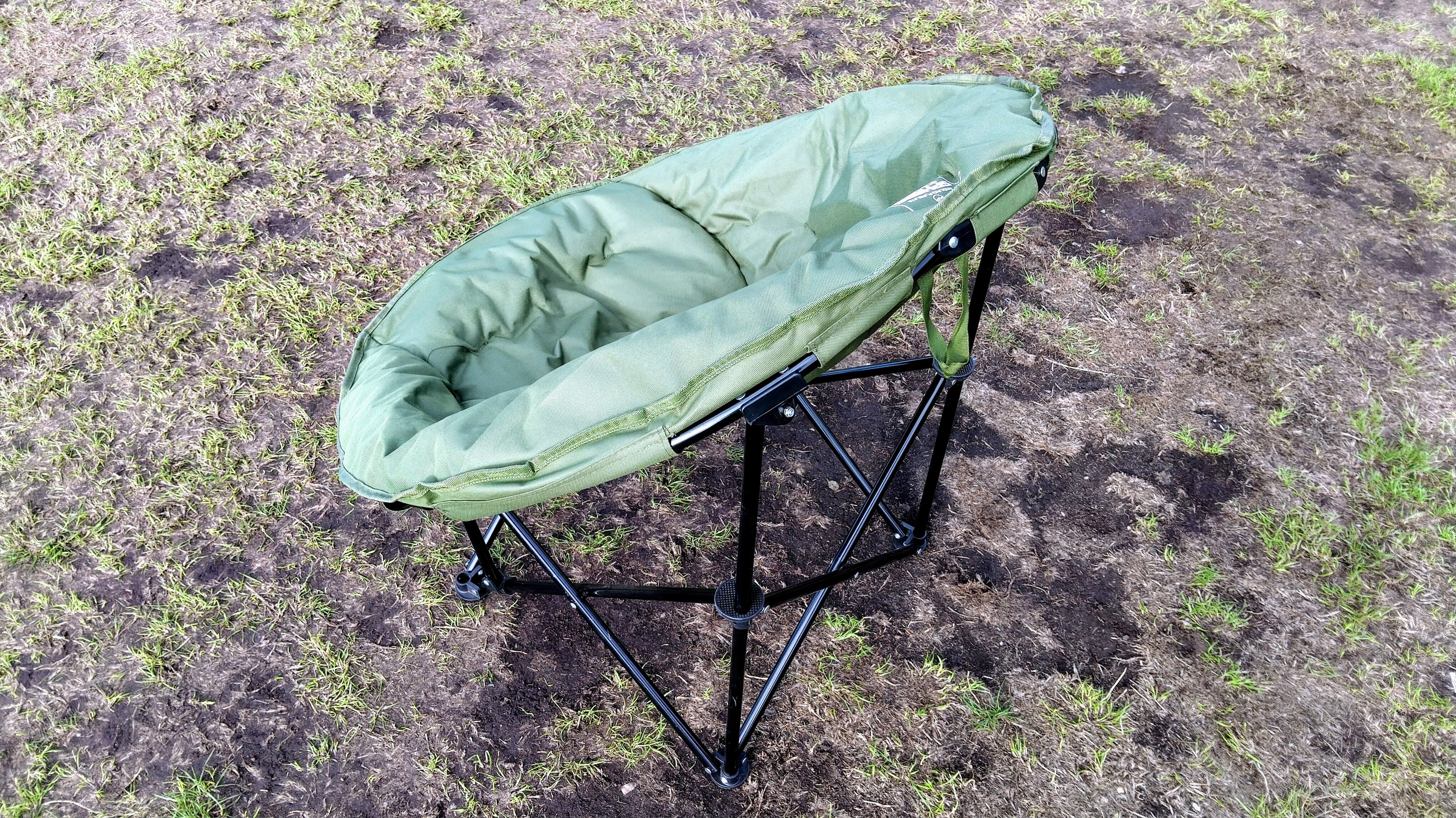 NGT Sphere Carp Fishing Chair | Light Portable Folding Moon/Sun Chair Ex Display