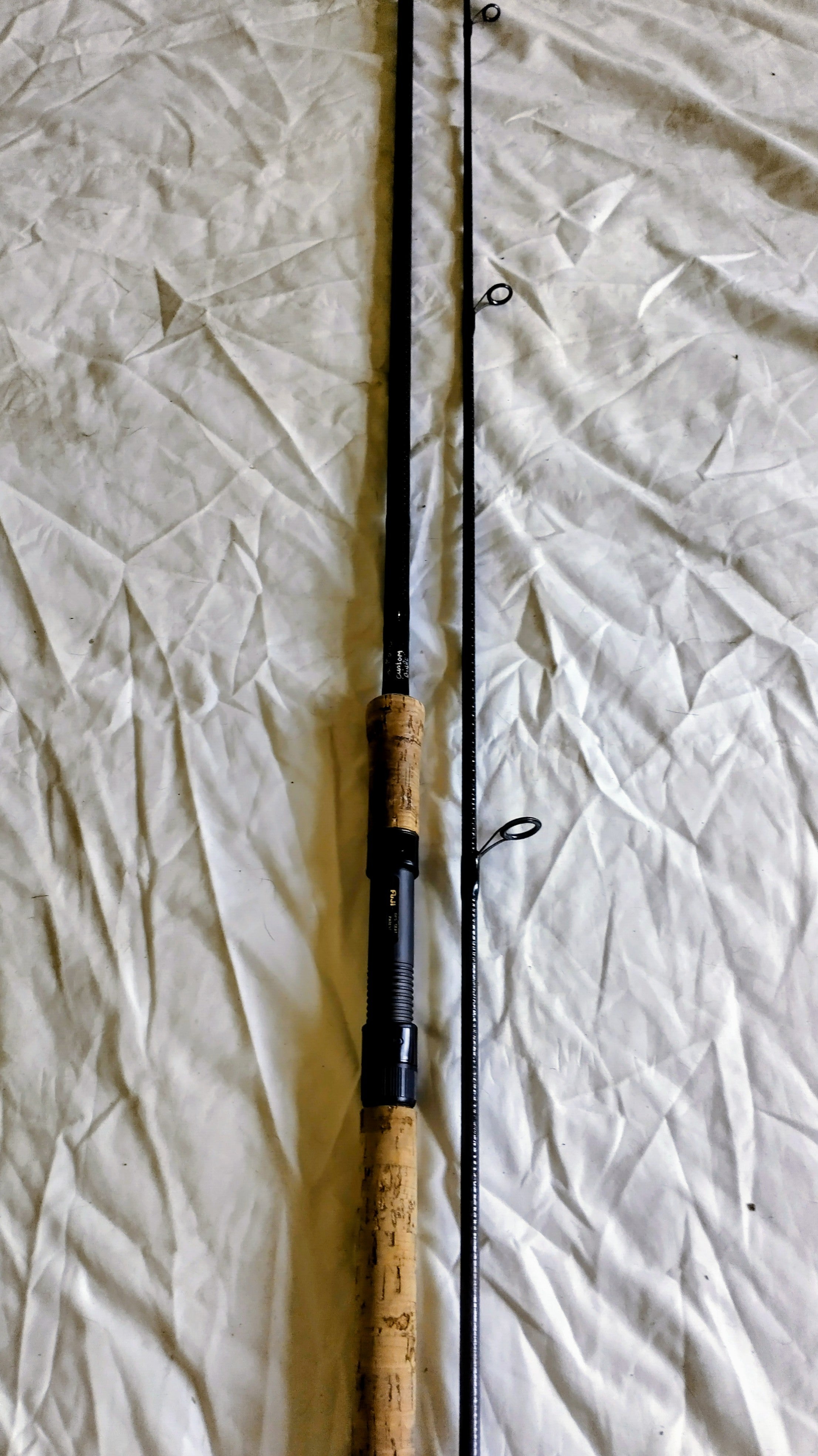 Bob Morris Handbuilt 12ft 2lb Specimen Rod Vintage Carp Barbel Fishing