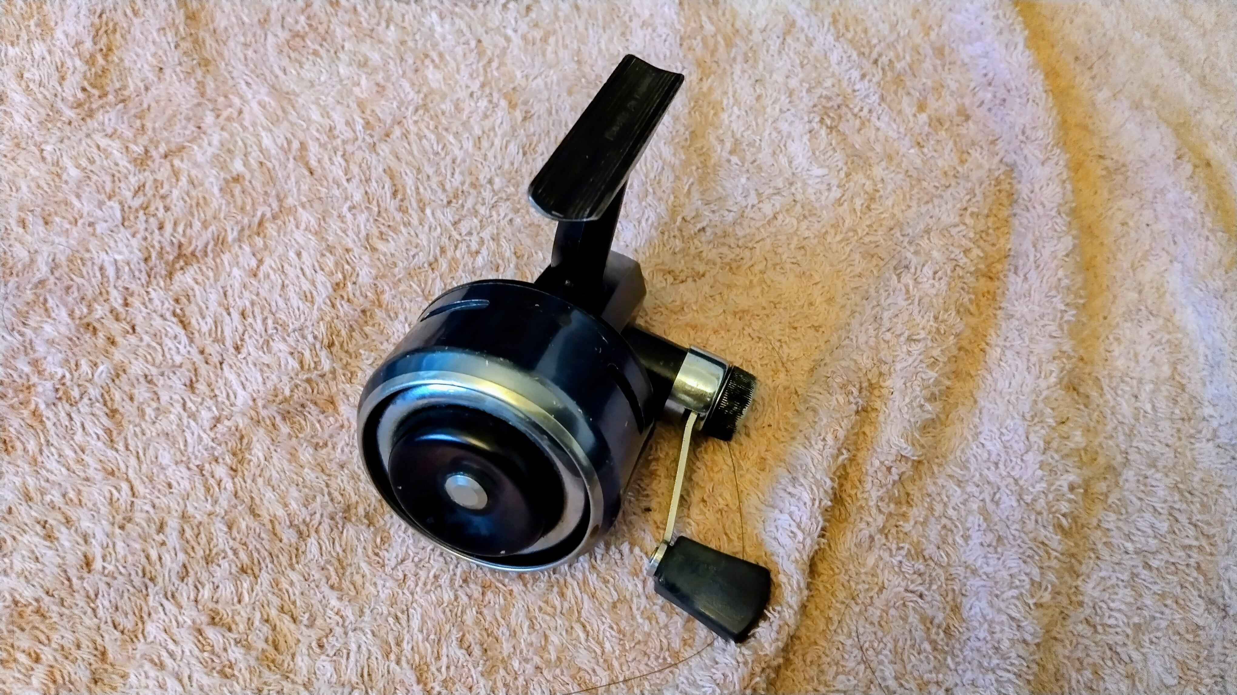 Abu 501 Closed Face Trotting Reel Vintage River Float Fishing Match Reel & Case