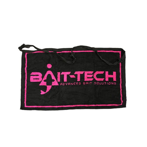 Bait-Tech Fishing Apron Towel | Pink and Black
