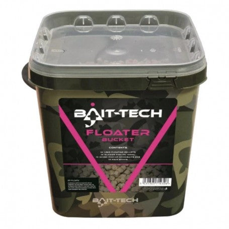 Bait-Tech Floater Fishing Bait Bucket | Surface Carp Fishing