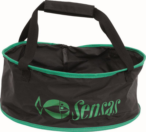 Sensas Challenge Groundbait Bowl Set (2 Bowls) - Collapsible Fishing Bait Mix