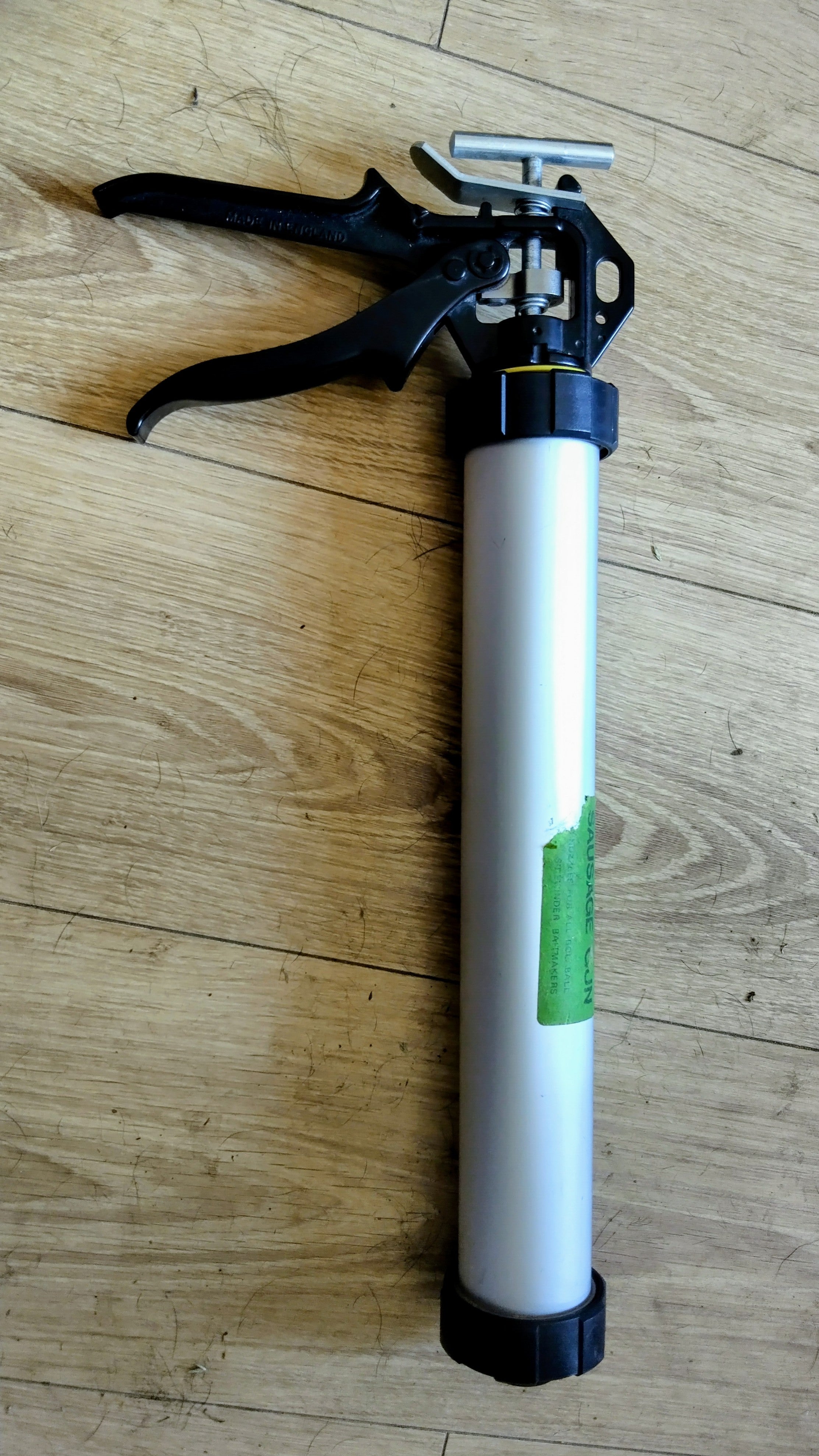 Gardner Tackle Deluxe Sausage Gun Home Bait Boilie Making Used With Nozzles