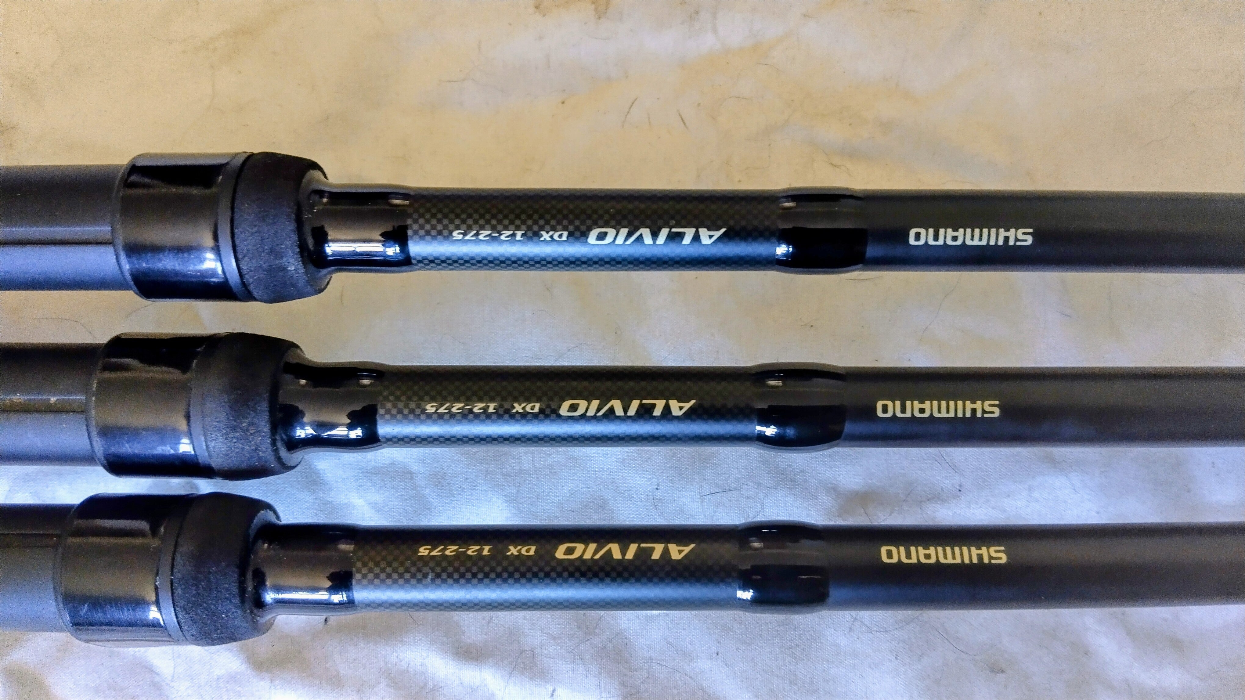 Shimano Alivio 12ft 2.75lb Carp / Specimen Rods Set of 3 - Classic Allrounders