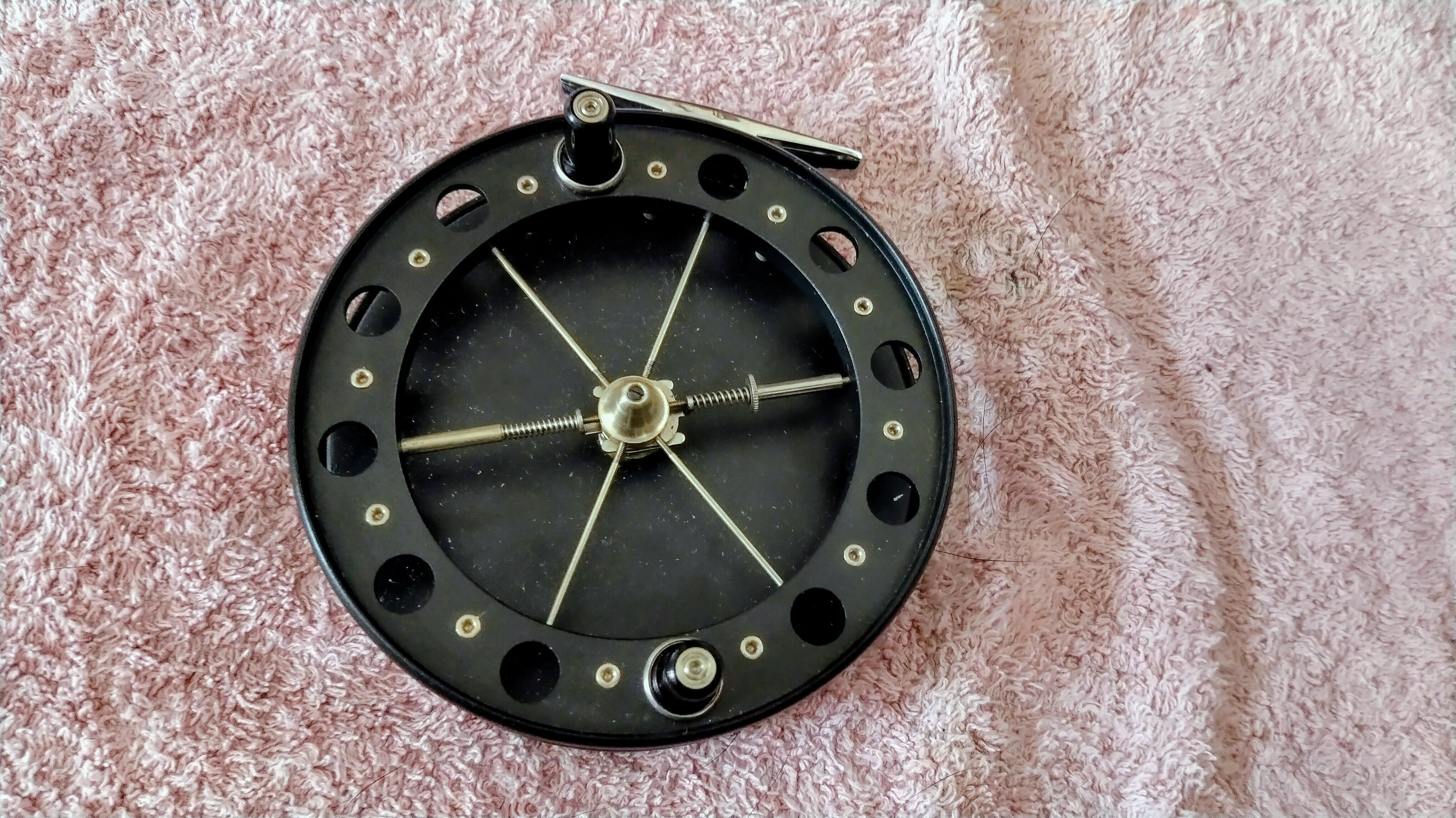 Allcocks Match Aerial Centrepin Reel Regd. No. 365091 - Float Trotting Reel