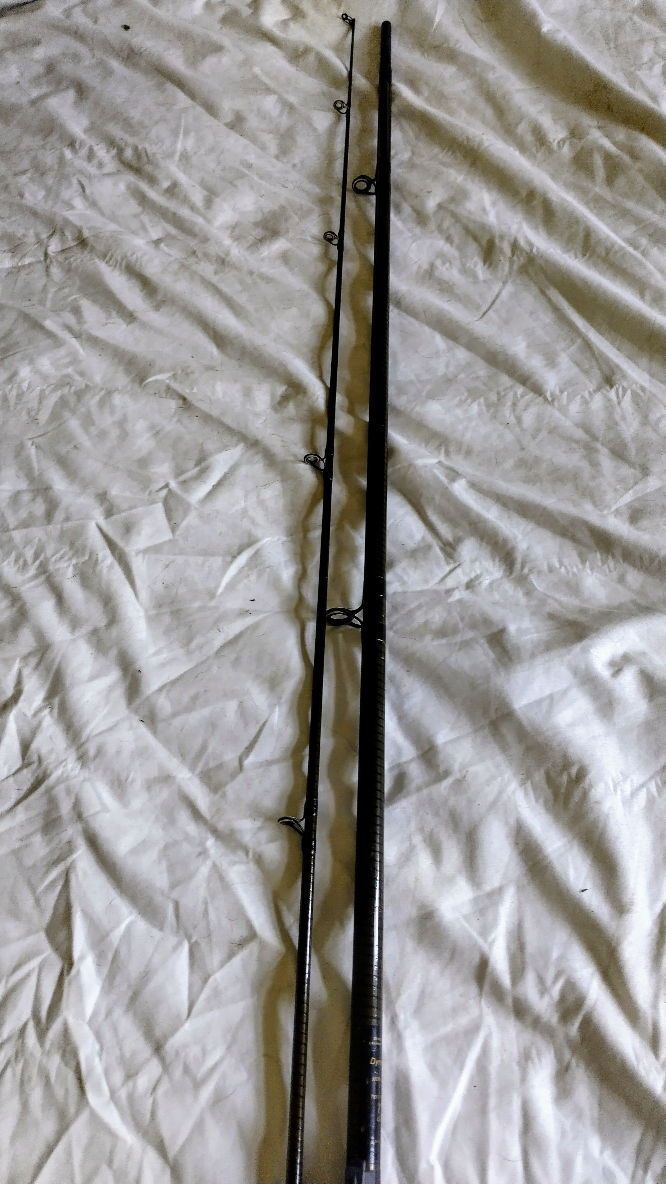Graham Whiting Dynaflex Miracle 11ft Carp Rod 1.5lb TC Vintage Model 989469 Bag