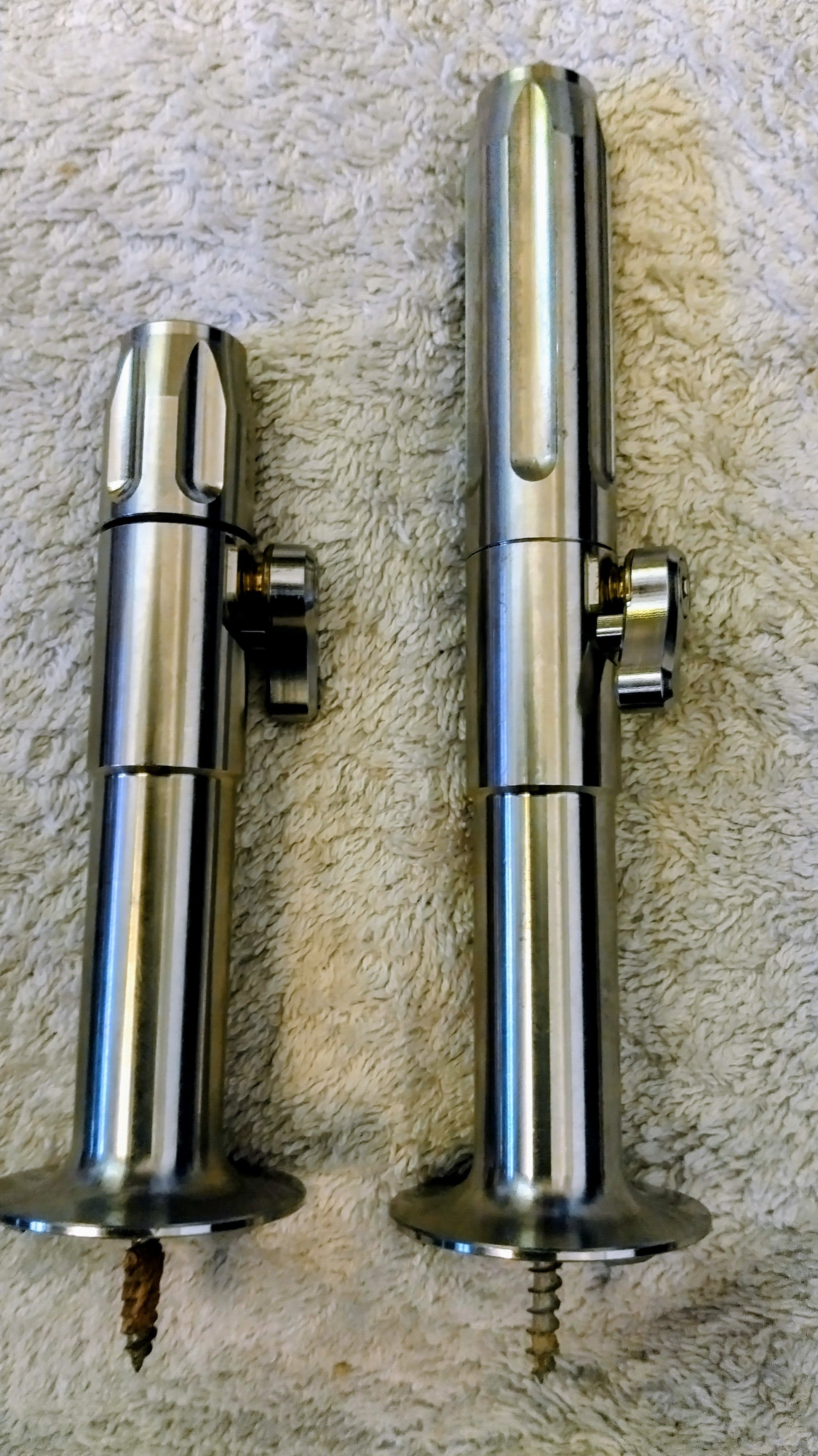 JAG Stage Bites Pair Front Rear Bankstick Holder Carp Fishing Tackle Used