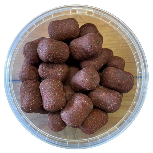 Catfish Pro Boilies, Dumbells, Popups, Wafters - Turbo Crabber, Spicy Mack, Moggie Muncher