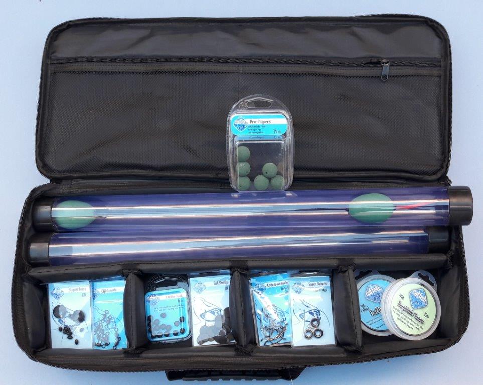 Catfish Pro Loaded Tackle Bags - Catfishing Starter and Expert Outfits