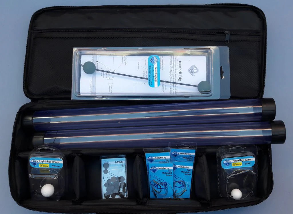 Catfish Pro Loaded Tackle Bags - Catfishing Starter and Expert Outfits