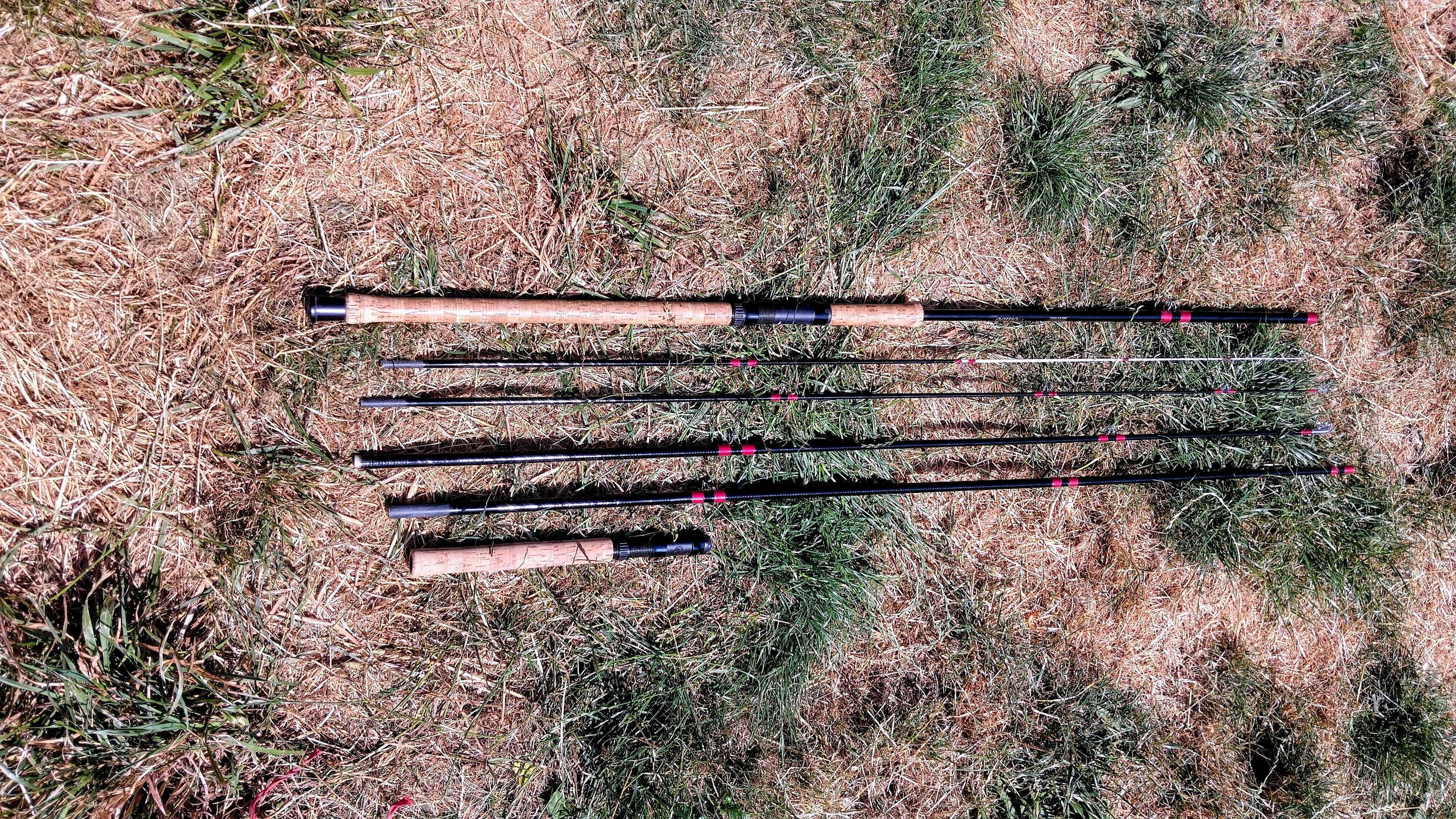 Vintage Daiwa 6 In 1 Multi Purpose Fishing Rod Combo Spin Fly Ledger Match Glass