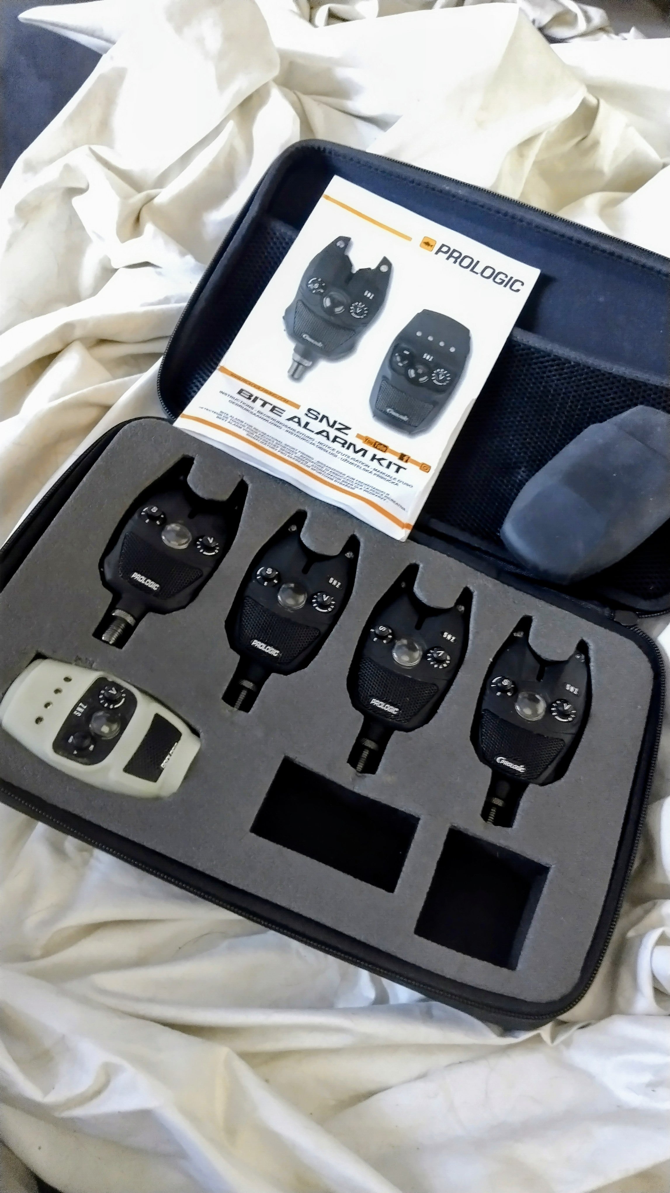 Prologic SNZ 4+1 Bite Alarm Set + Receiver | Very Good Condition Carp Tackle
