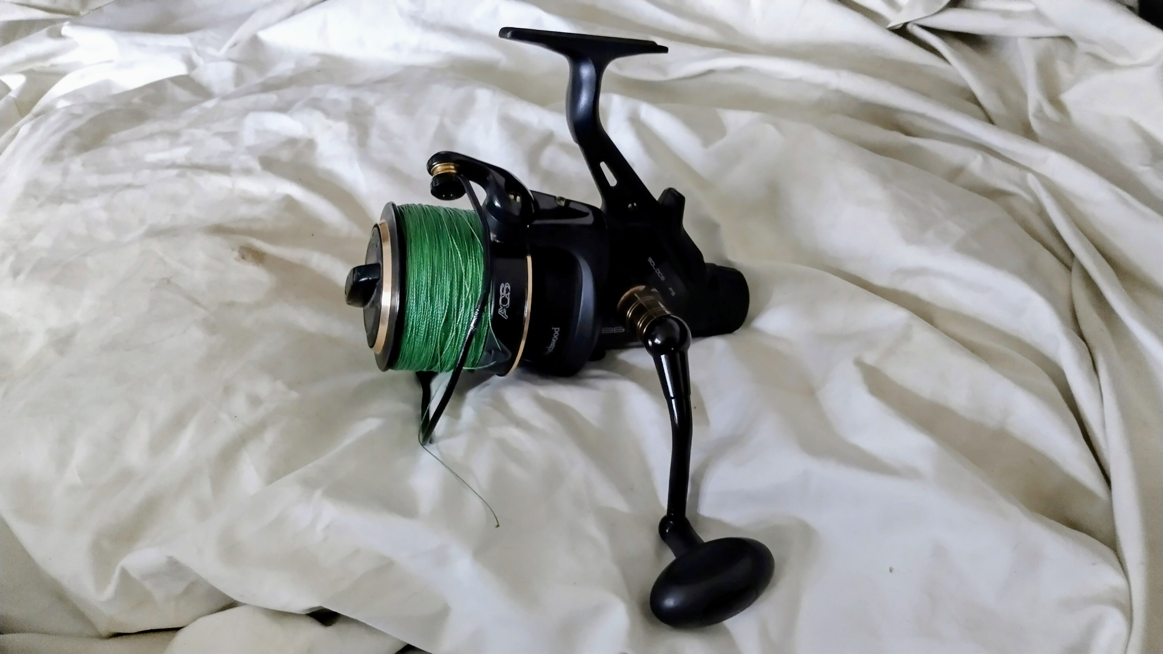 Wychwood Solace 65FS Runner Reel Loaded with 30lb Braid