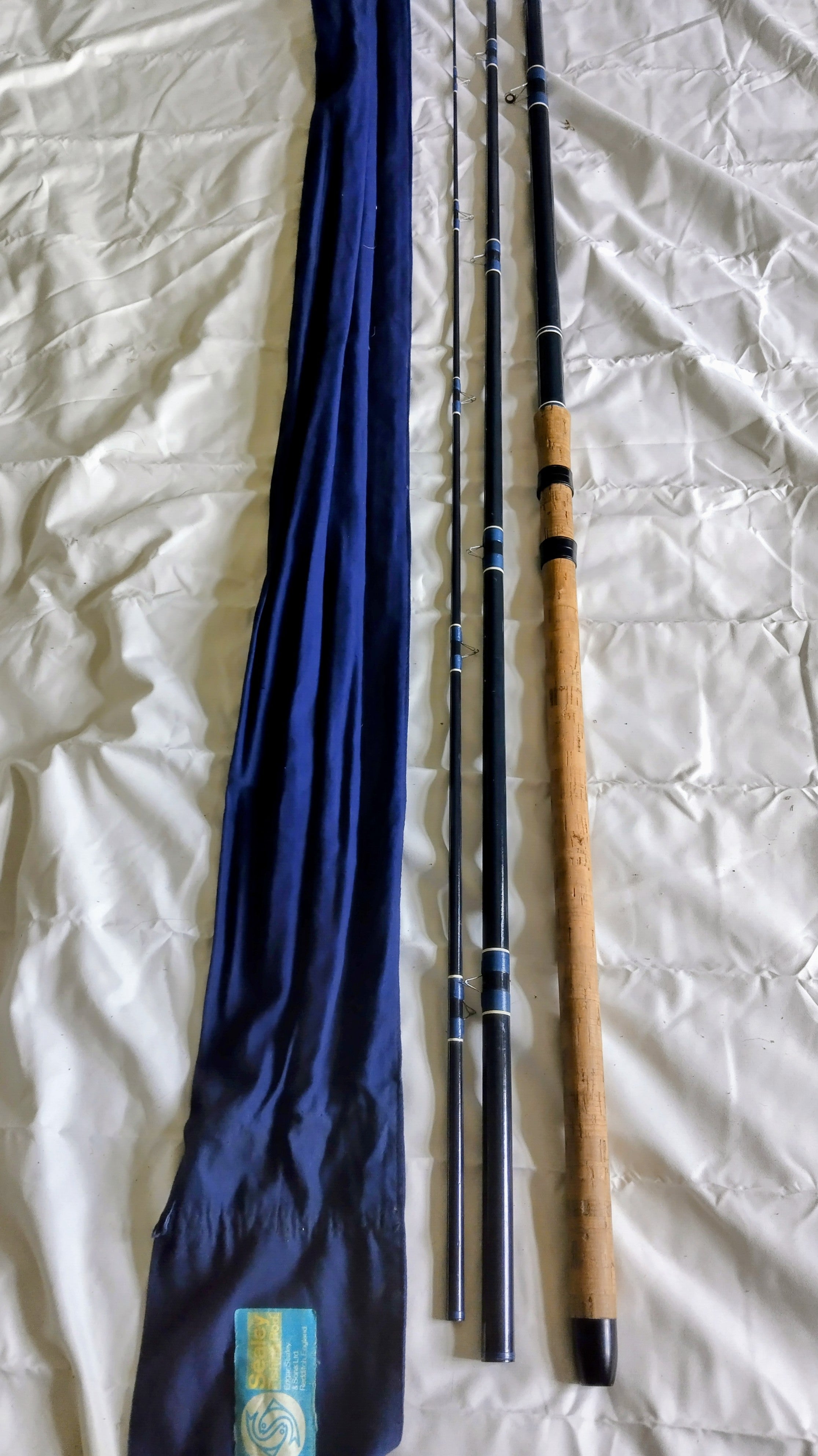 Gladding Sealey Blue Match Float Rod 13ft Vintage Coarse Fishing Original Bag