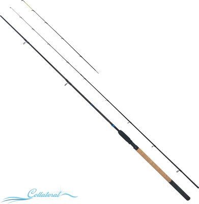 Fladen Collateral 9ft Feeder Rod Quiver Tip 2+2pc Carbon Composite Coarse Fishing