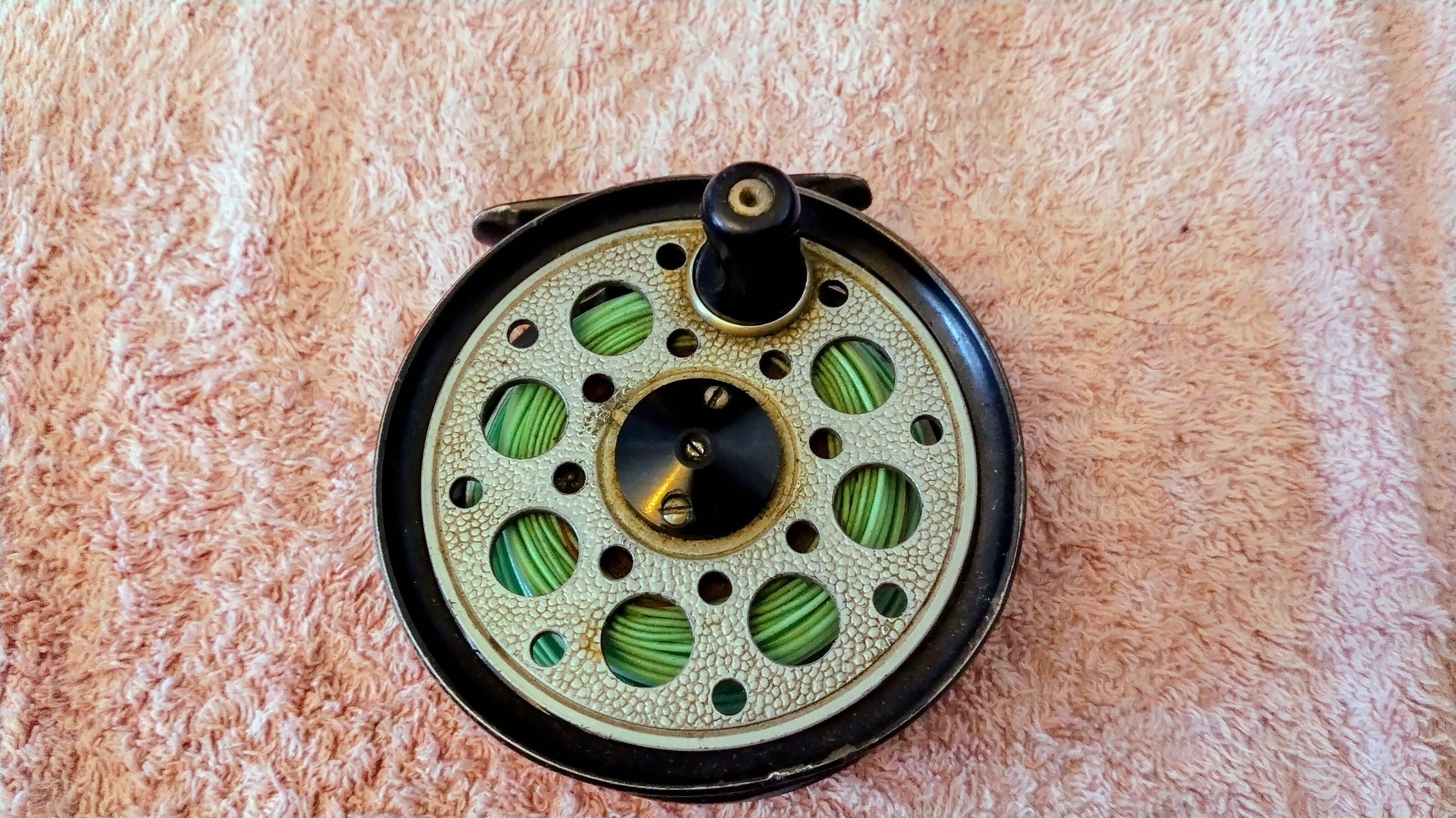 JW Young Pridex Fly Fishing Reel - Vintage British Made Alloy Reel - Working