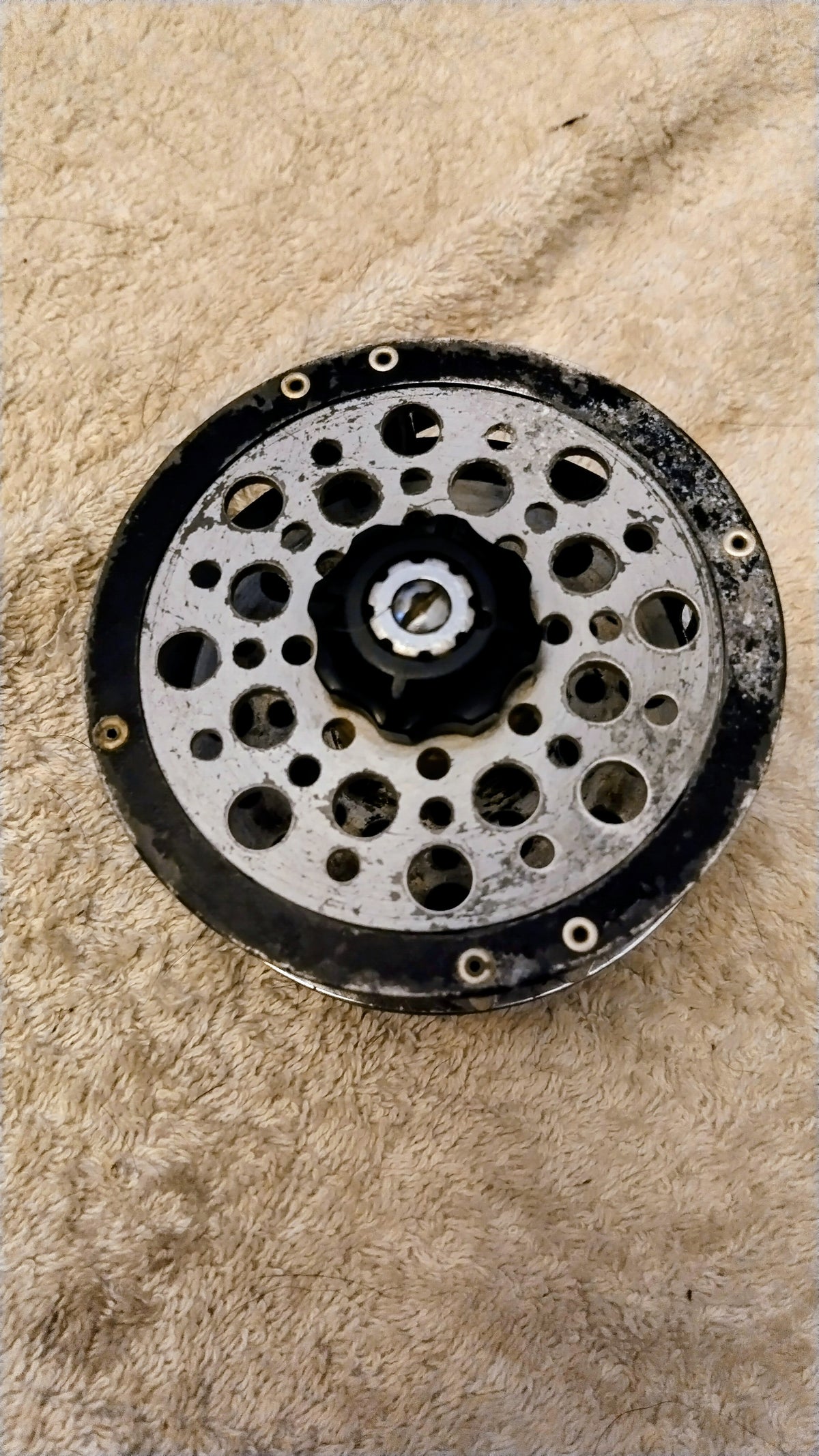 RARE Noris Shakespeare Fish Hawk Vintage Trout Fly Fishing Reel British