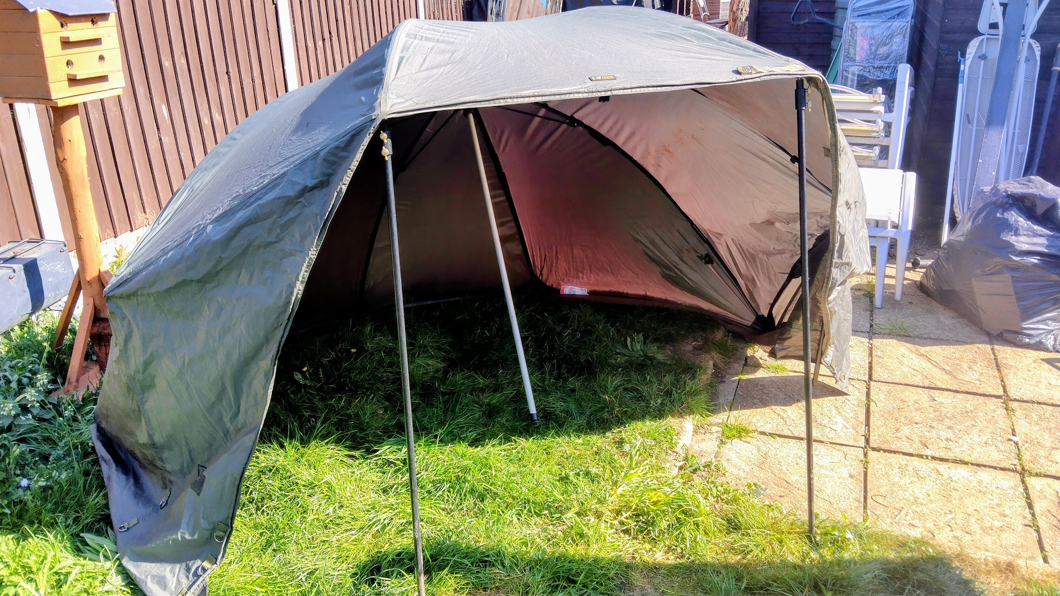 Fox Supa Brolly 60” Fishing Shelter - Great Condition - Inc Royale H/|Duty Bag