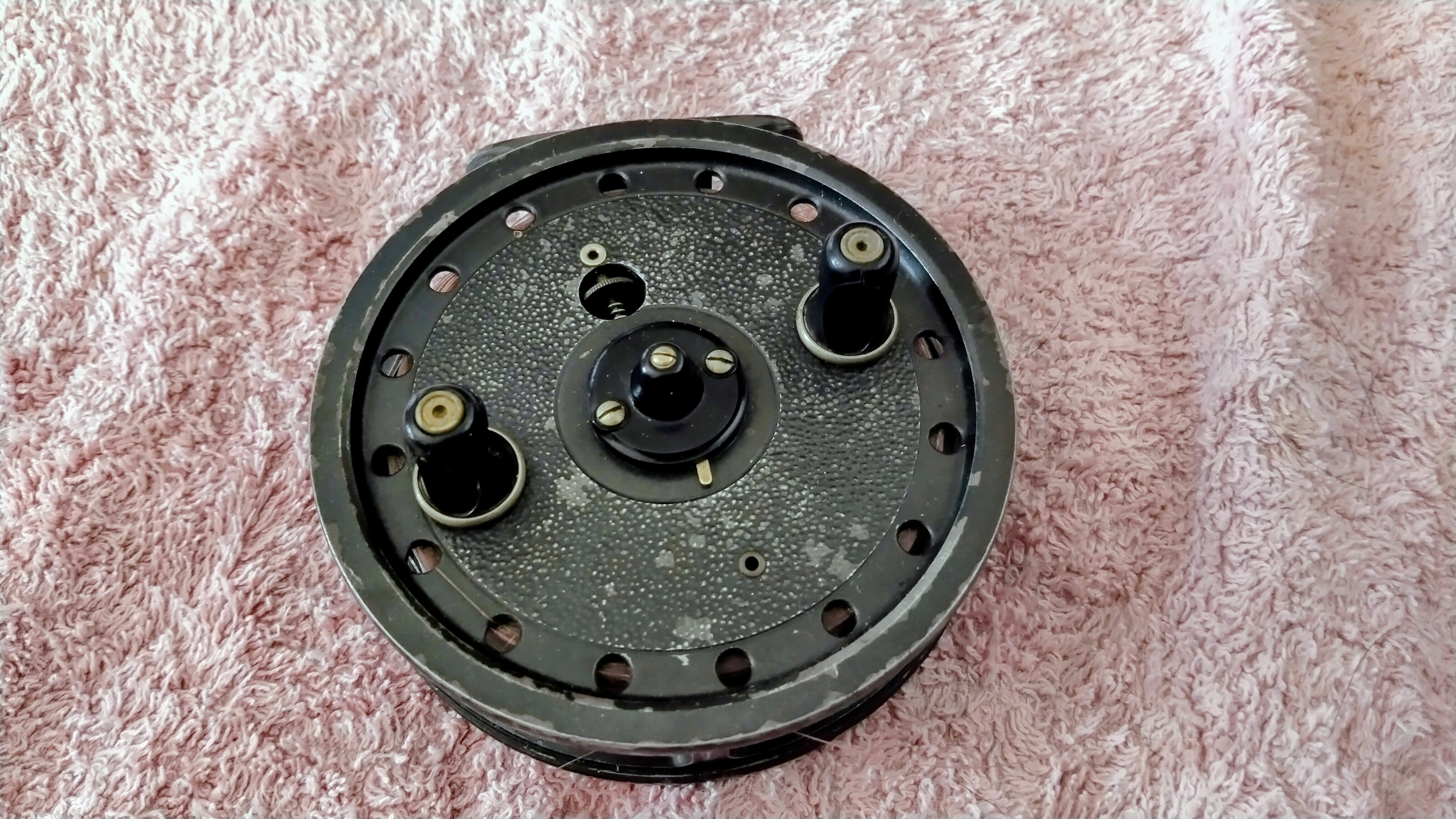J W Young & Son Rapidex Centrepin Reel - Vintage Trotting Float Fishing Reel