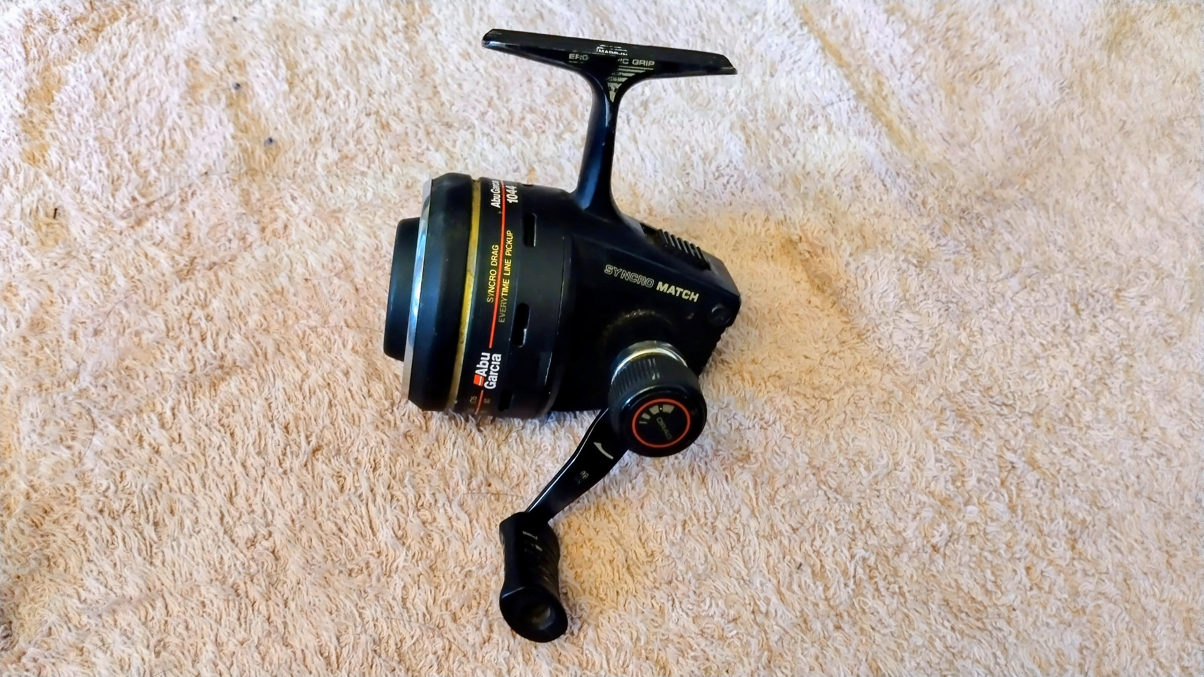 Abu Garcia Syncro Match Closed Face Reel - Used Vintage Float Trotting  Fishing