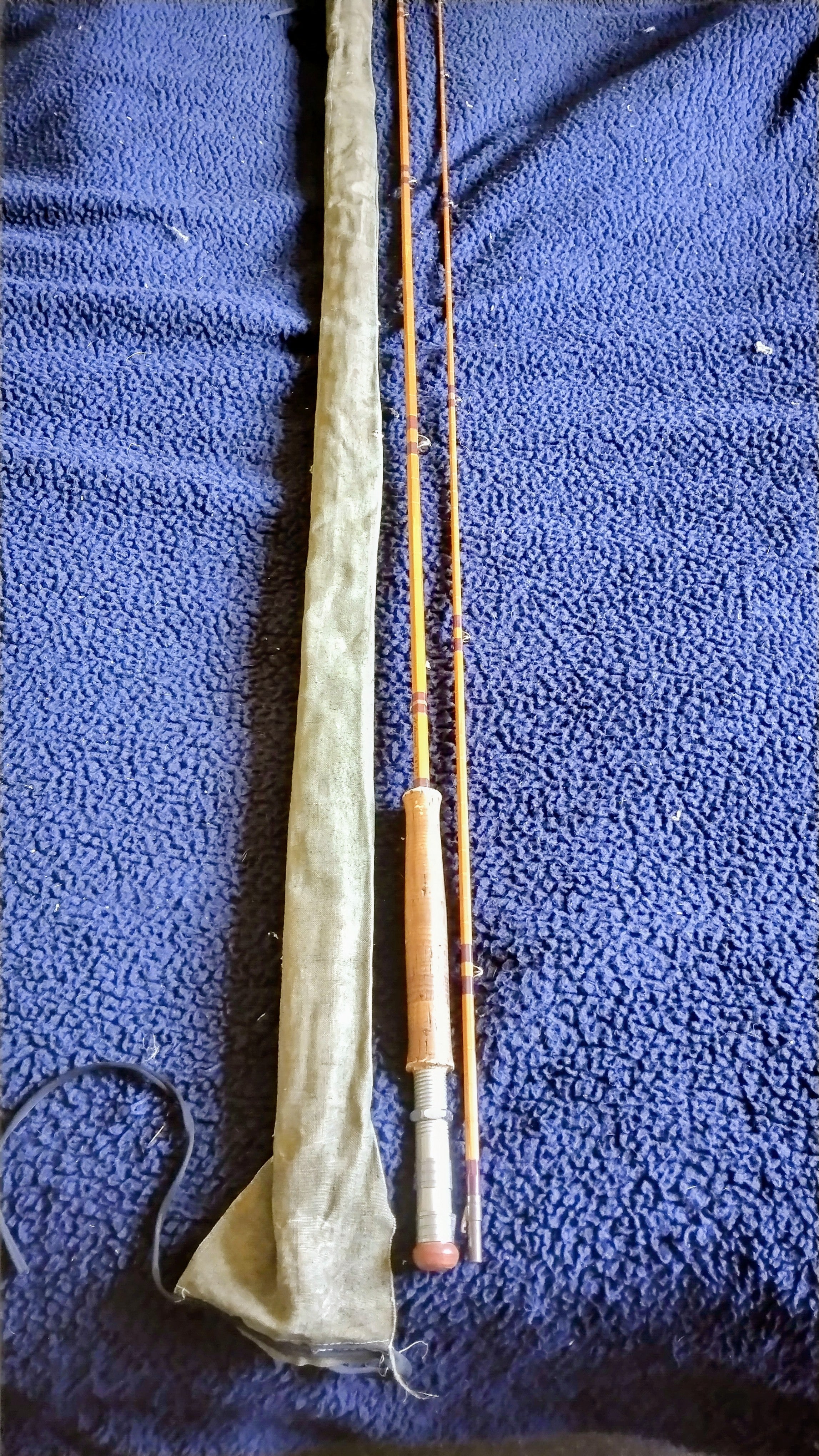 Vintage Allcocks Cane Fishing Rod 3 Tips - Multi Tip  Coarse Match Rod