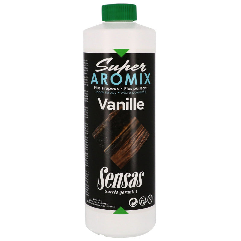 Sensas Aromix Syrup Vanilla Big Fish Additive -Groundbait Liquid & PVA Friendly