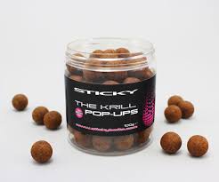 Sticky Baits Krill Active Shelf Life Boilies 1kg 12mm 16mm Wafters Pop-Ups