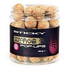Sticky Baits Manilla Active Shelf Life Boilies 1kg - 12mm 16mm Wafters Pop-Ups