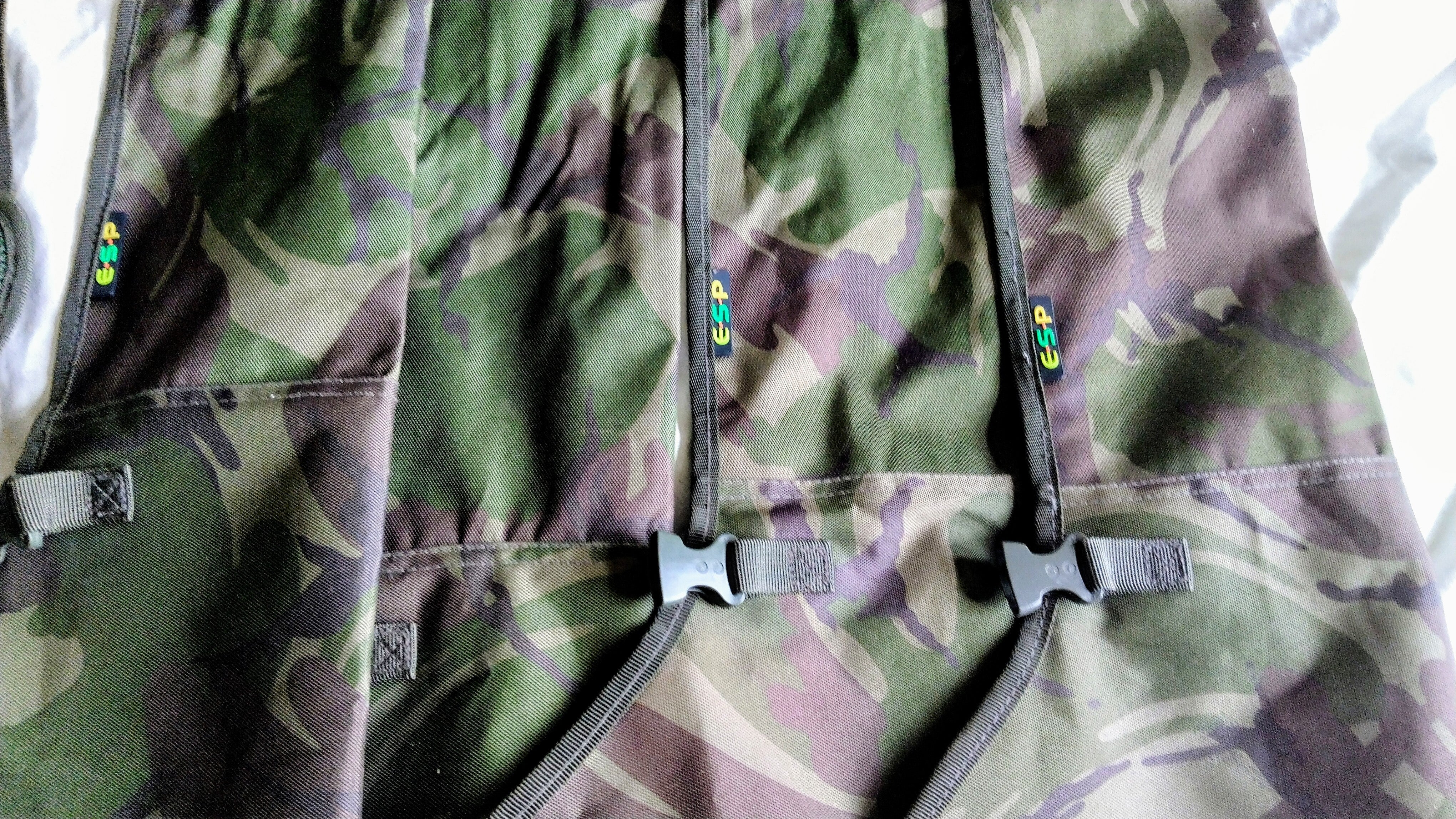 ESP Carp Fishing Rod Holdall Set - 12ft Quiver & 4 x Sleeves - Excellent Condition