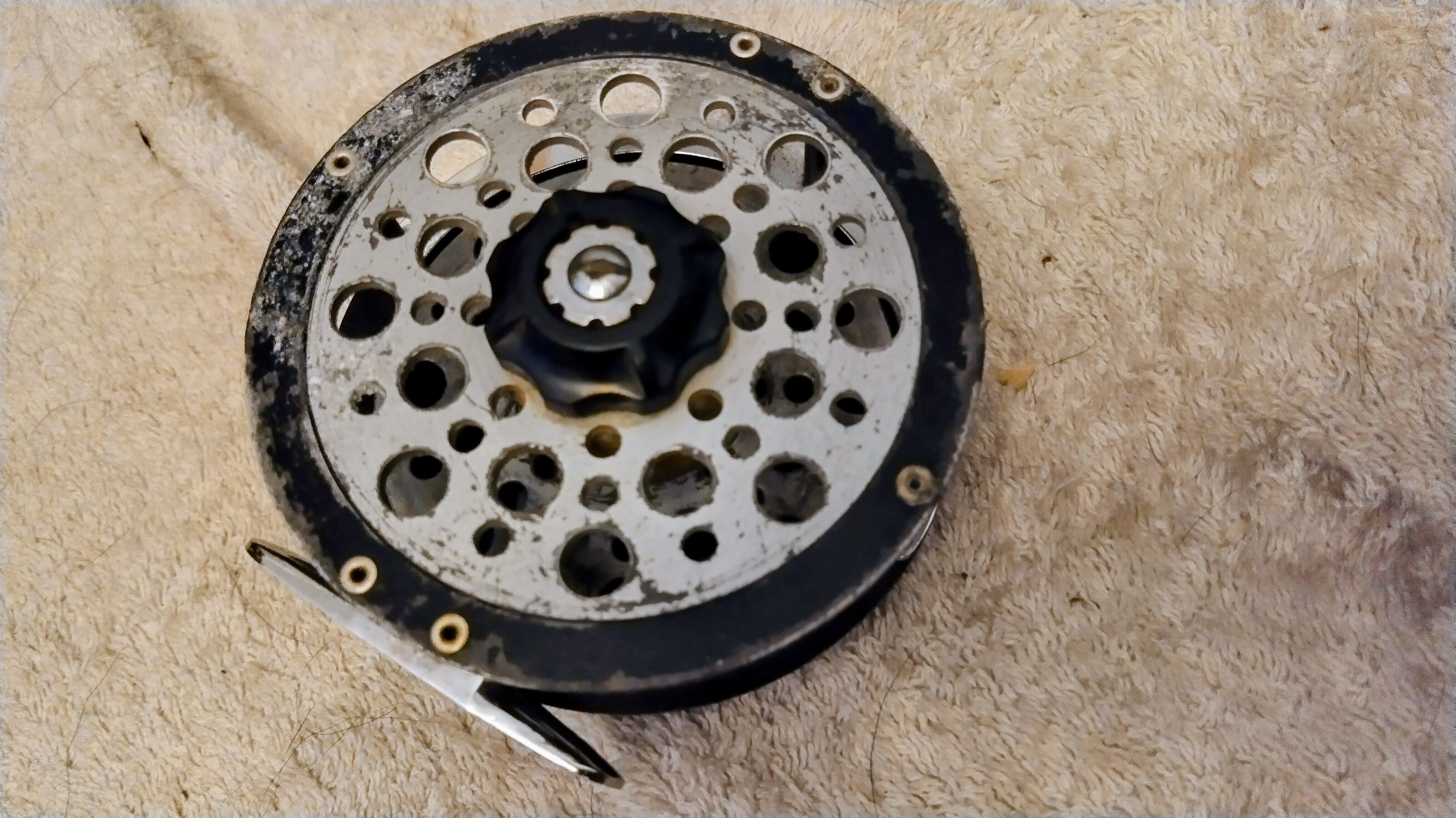 RARE Noris Shakespeare Fish Hawk Vintage Trout Fly Fishing Reel British